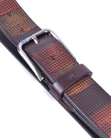Cinturon hombre cuero Miguel Bellido Multicolor