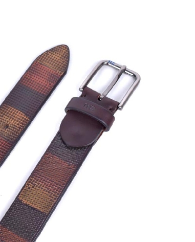 Cinturon hombre cuero Miguel Bellido Multicolor