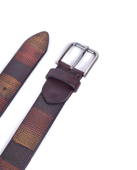 Cinturon hombre cuero Miguel Bellido Multicolor