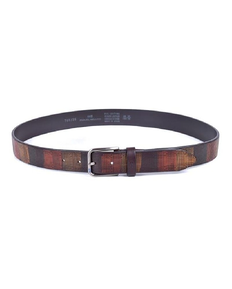 Cinturon hombre cuero Miguel Bellido Multicolor