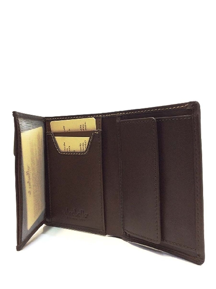 Billetera de Piel para Hombre El Caballo – Monedero Interior y Tarjetero RFID