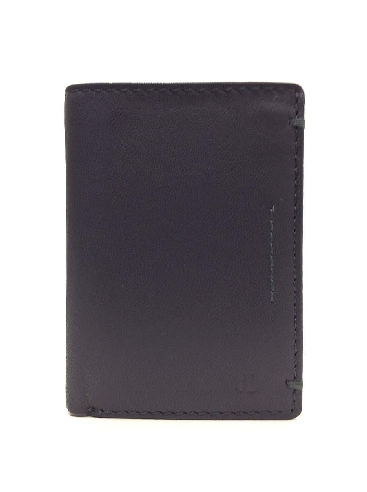 Cartera de Piel para Hombre JL Gris – Monedero Interior, Doble Billetero y RFID