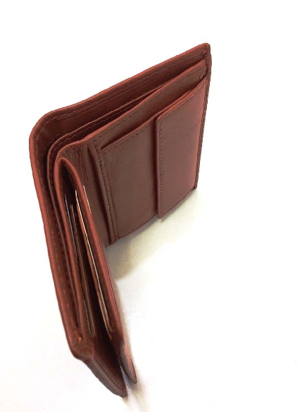 Cartera de Piel para Hombre JL Caldera – Monedero Interior, Doble Billetero y RFID