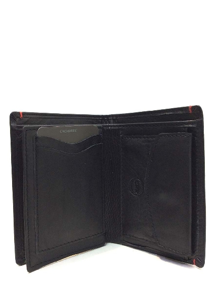 Cartera hombre con monedero de Piel Cacharel London