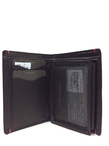 Cartera hombre con monedero de Piel Cacharel London
