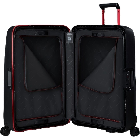 Maleta Samsonite Essens Grande Charcoal-Red
