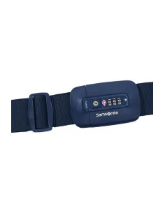 Correa Samsomite TA revolution luggage strap TSA Lock en Midn Blue