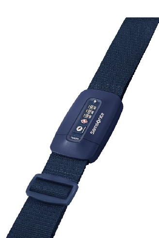 Correa Samsomite TA revolution luggage strap TSA Lock en Midn Blue