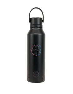 Botella Temo del FCB Runbott texture Escudo Ghosting Black