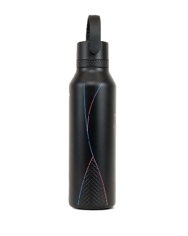 Botella Temo del FCB Runbott texture Escudo Ghosting Black
