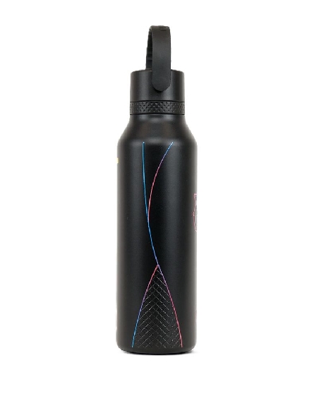 Botella Temo del FCB Runbott texture Escudo Ghosting Black