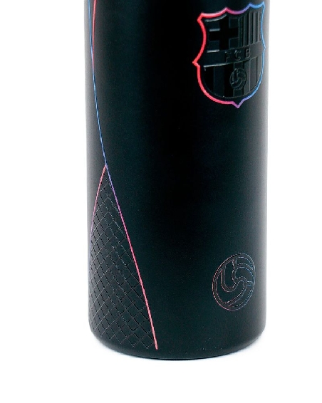 Botella Temo del FCB Runbott texture Escudo Ghosting Black