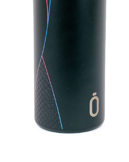Botella Temo del FCB Runbott texture Escudo Ghosting Black