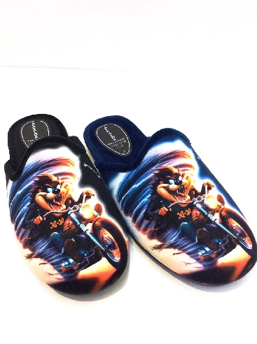 Zapatillas casa hombre Abiertas Demonio de Tasmania