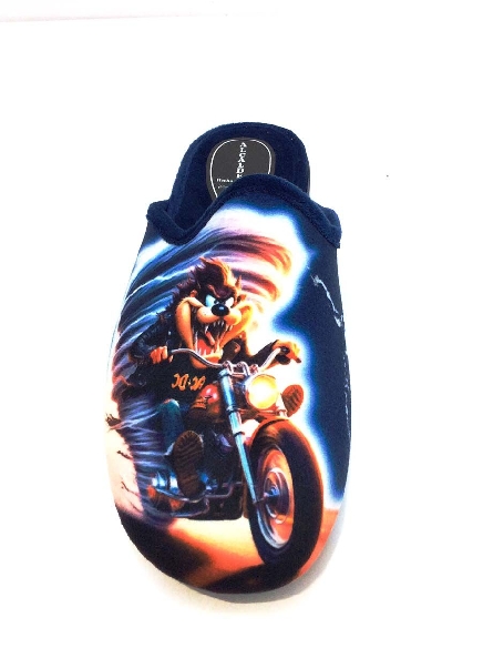 Zapatillas casa hombre Abiertas Demonio de Tasmania