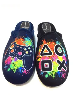 Zapatillas casa hombre Abiertas PlayStation