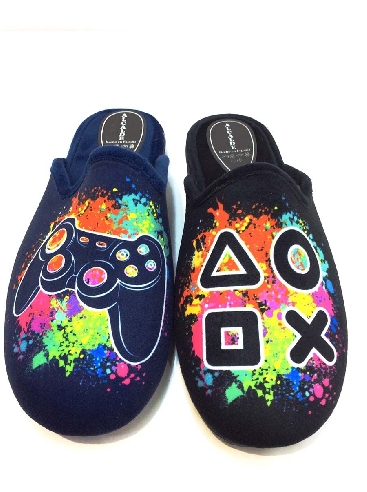 Zapatillas casa hombre Abiertas PlayStation
