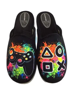 Zapatillas casa hombre Abiertas PlayStation 2