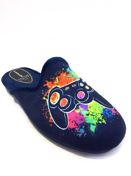 Zapatillas casa hombre Abiertas PlayStation