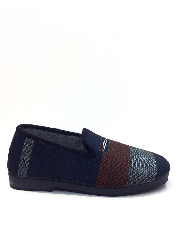 Zapatillas casa hombre cerradas Azules Polo