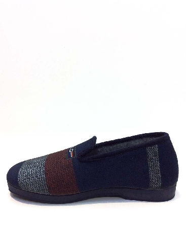 Zapatillas casa hombre cerradas Azules Polo