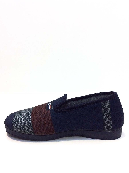 Zapatillas casa hombre cerradas Azules Polo