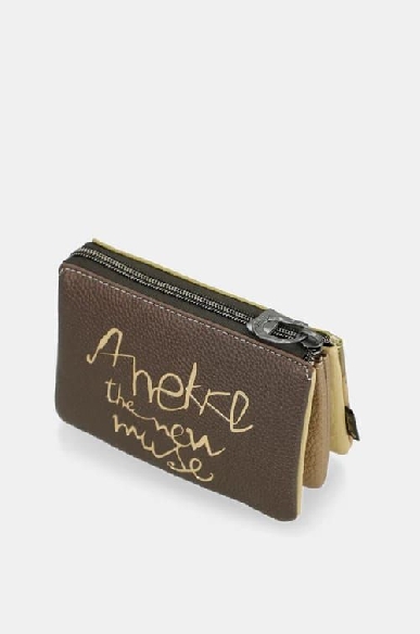 Monedero con triple compartimento Anekke Bloom
