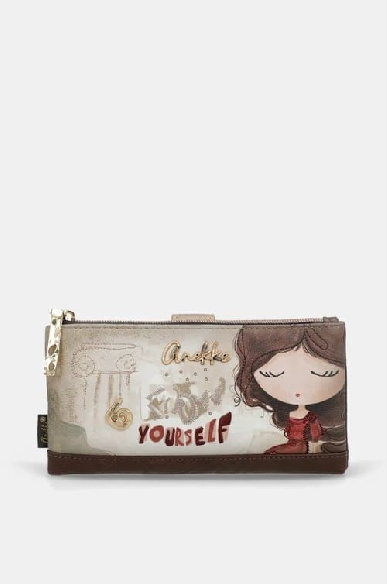 Monedero grande flexible con RFID Anekke Muse