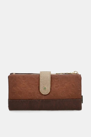 Monedero grande flexible con RFID Anekke Muse