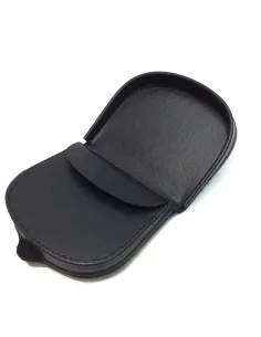 Monedero de Piel tipo Tacon en color Negro 2