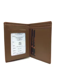 Billetera de Piel para hombre en Cuero quemado Vintage 2