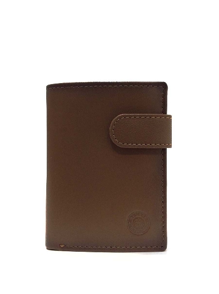 Cartera de Piel para hombre en Cuero Vintage con monedero
