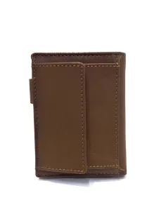 Cartera de Piel para hombre en Cuero Vintage con monedero 2