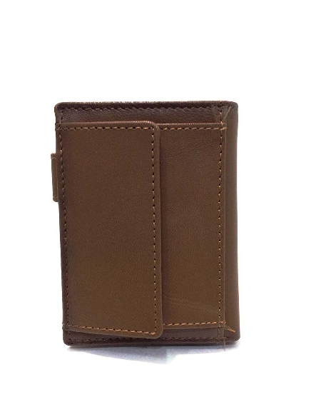 Cartera de Piel para hombre en Cuero Vintage con monedero