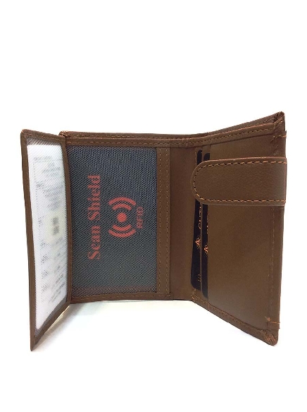 Cartera de Piel para hombre en Cuero Vintage con monedero
