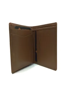 Cartera de Piel para hombre en Cuero quemado Vintage 2