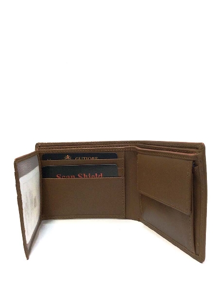 Americana de Piel para hombre en Cuero quemado Vintage