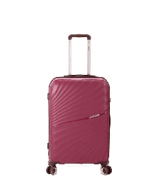 Maleta para cabina barata de Polipropileno color Rose Red