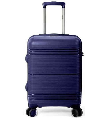 Maleta grande de viaje barata en Polipropileno Azul