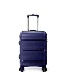 Maleta de cabina para viaje barata en Polipropileno Azul