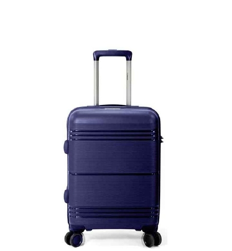 Maleta de cabina para viaje barata en Polipropileno Azul
