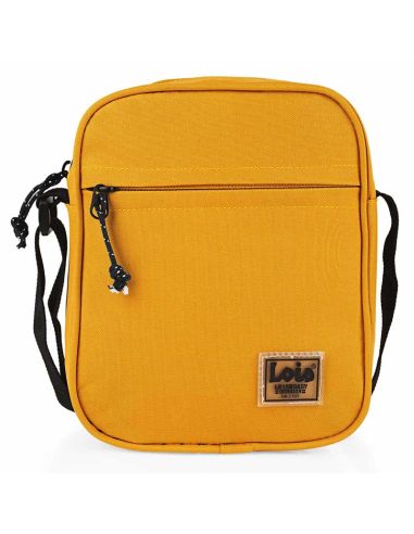 Bolso bandolera de Poliester Lois Milo en Ocre