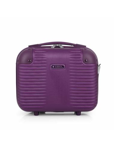 Neceser Rígido Morado para viaje Gabol Balance