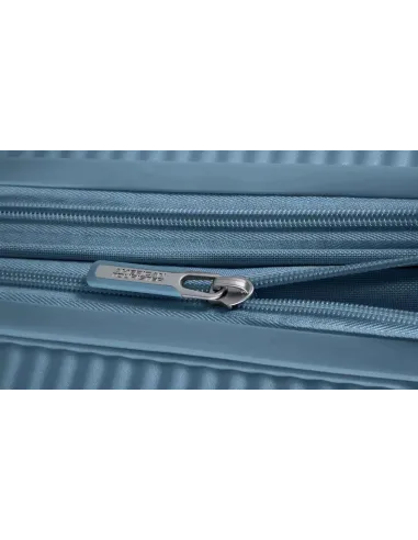 Maleta soundbox Stone Blue 55 cm American Tourister expandible