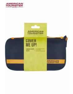 Funda para Maleta Mediana American Tourister Navy Orange 2