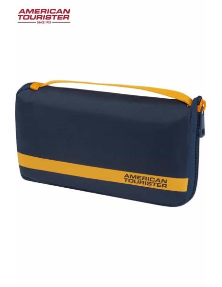Funda para Maleta Mediana American Tourister Navy Orange funda plegado