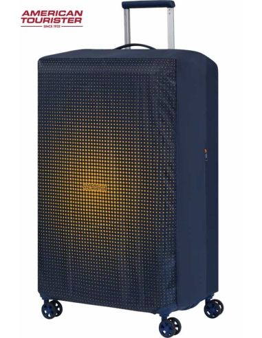 Funda para Maleta grande American Tourister Navy Orange