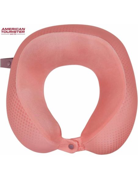 Almohada de viaje Travel Pillow american tourister Pink desde arriba