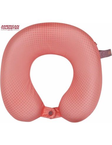 Almohada de viaje Travel Pillow american tourister Pink vista desde abajo
