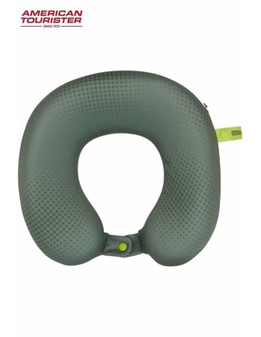 Travel Pillow american tourister Olive Lime vista desde abajo